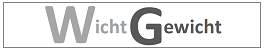 WichtGewicht